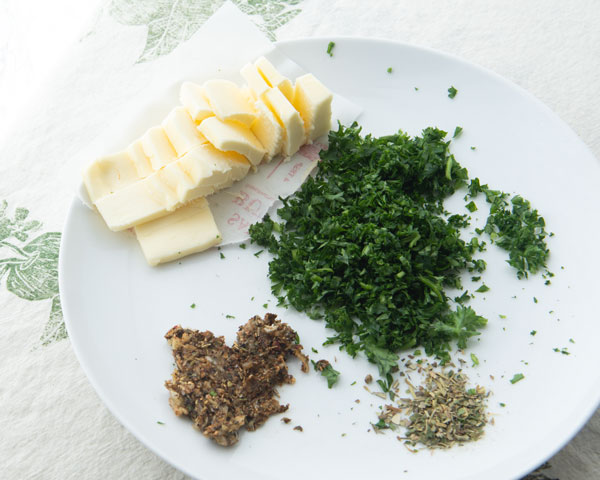 homemade garlic butter ingredients