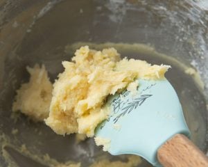 butter mixed for butter cookies
