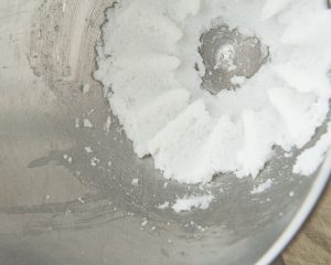 creamed coconut oil and sugar