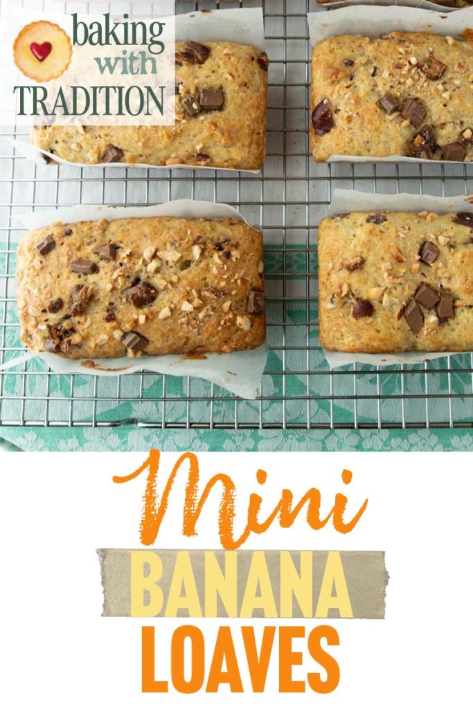 mini banana breads