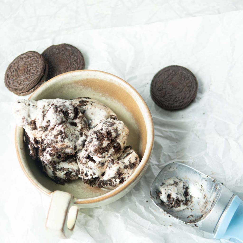 no churn cookies and cream ice cream