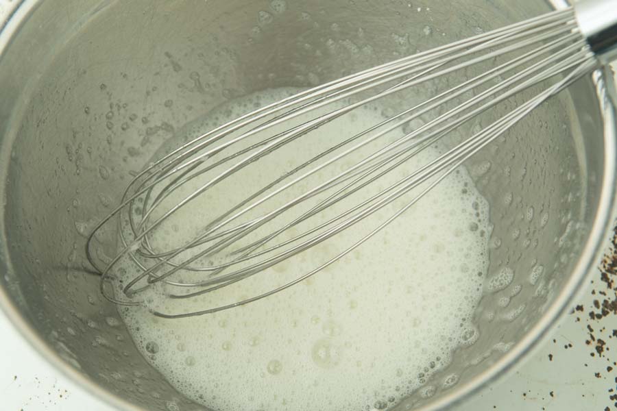 whisking egg whites and sugar