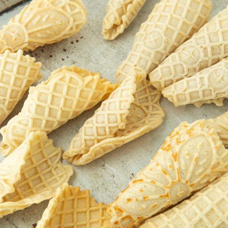 pizzelle waffle cones