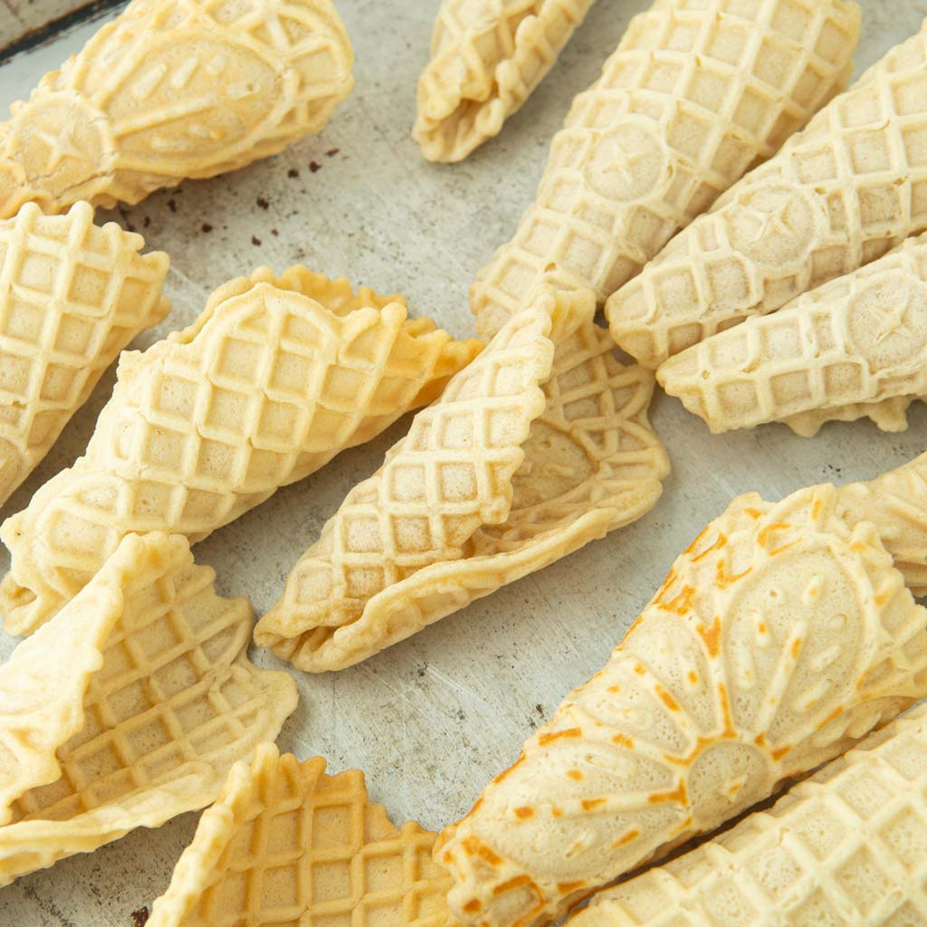 pizzelle waffle cones