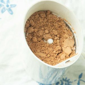 apple pie spice ground in coffee grinder