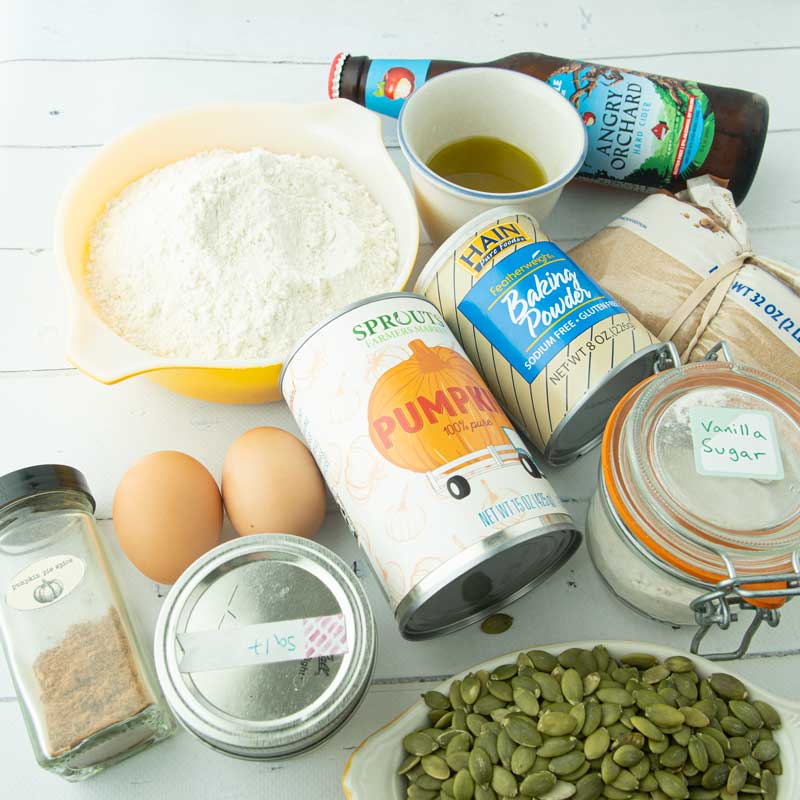 pumpkin bread ingredients