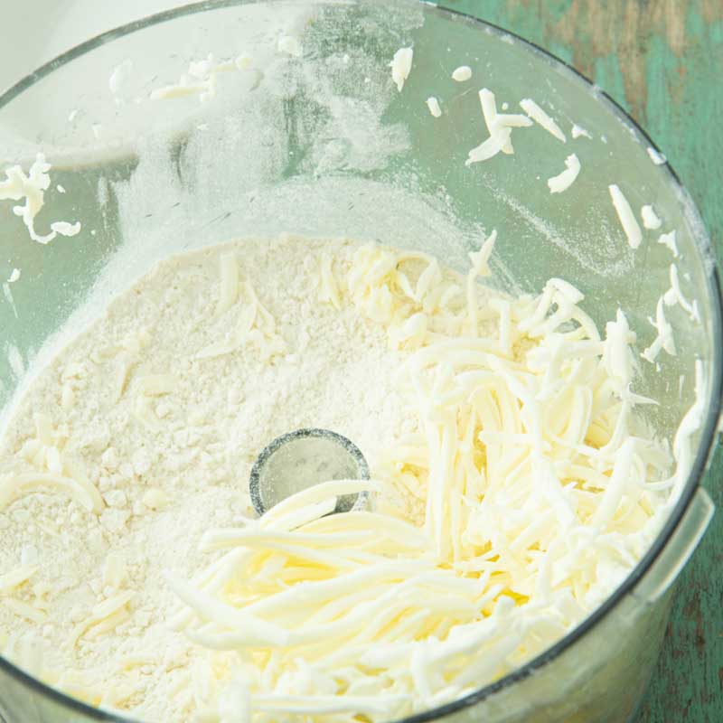 grated butter with food processor