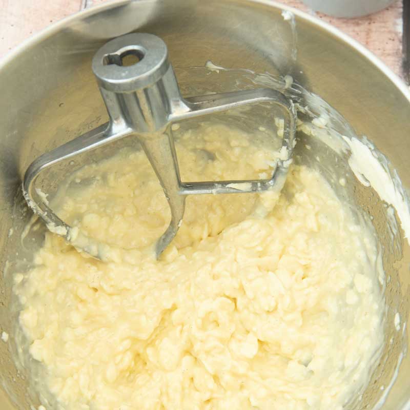 butter beaten with oil for sugar cookies