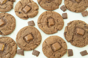 Heath bar chocolate cookies