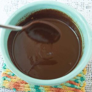 glossy ganache