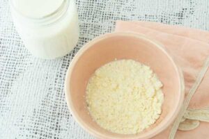 dried buttermilk and milk