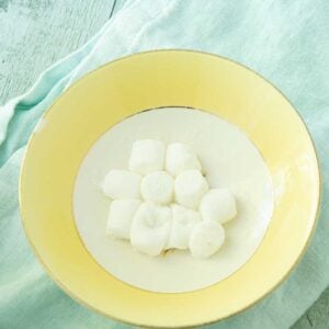 melted marshmallows