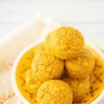 pumpkin cornbread mini muffins on plate