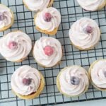 mini cranberry tarts on wire rack