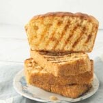 griddled slices of Texas toast in stack