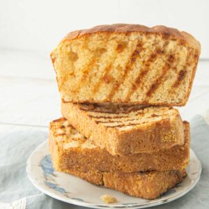 griddled slices of Texas toast in stack