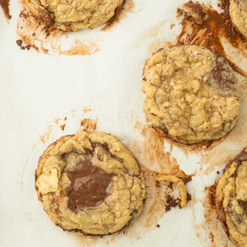 potato chip cookies before frosting