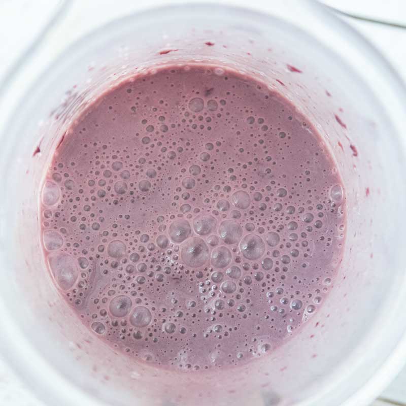 cherries blended with sweetened condensed milk