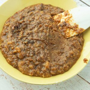 curdled dulce de leche