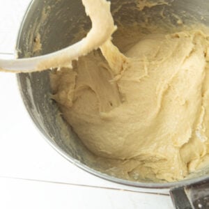 tacky bread dough on dough hook